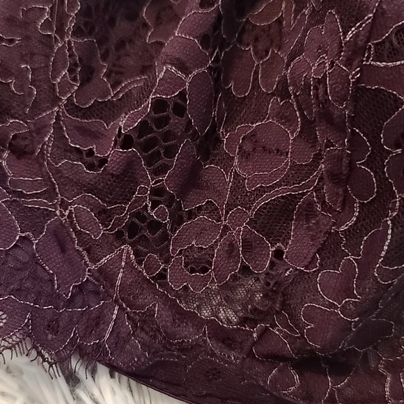 Cacique Unlined Full Coverage Burgundy Bra - Picture 4 of 8